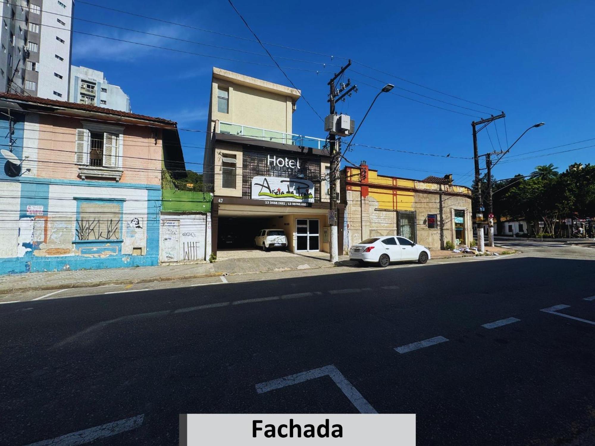 Hotel E Pousada Areia Da Praia São Vicente Extérieur photo