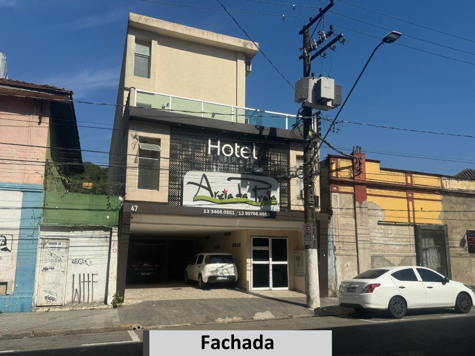Hotel E Pousada Areia Da Praia São Vicente Extérieur photo